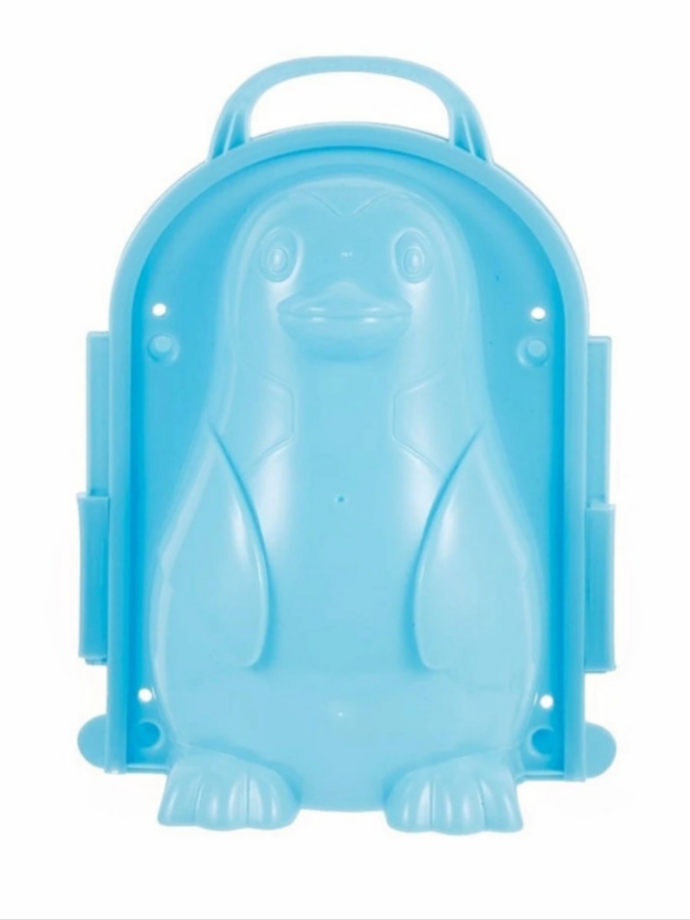 Brand New 3D Penguin Snow Brick Mold Blue